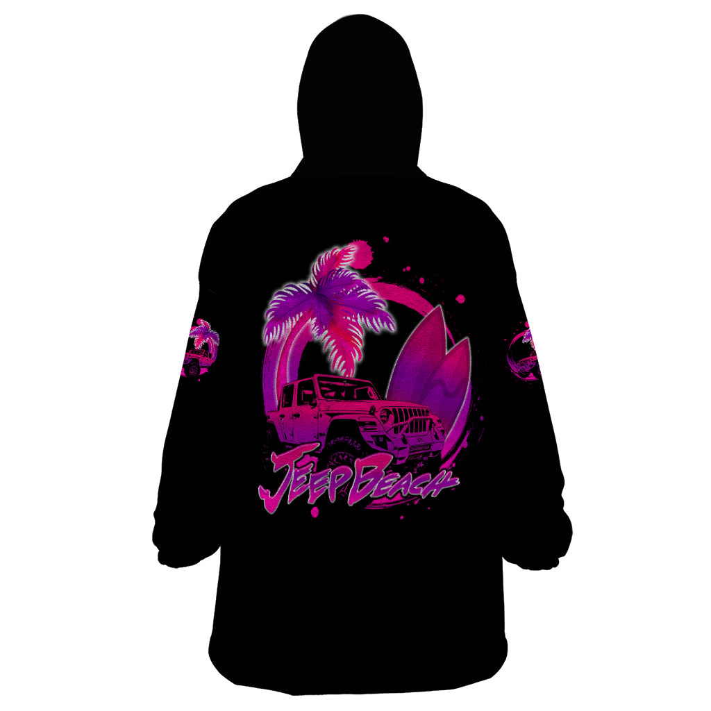 jeep-beach-wearable-blanket-hoodie-vibe-pink-style