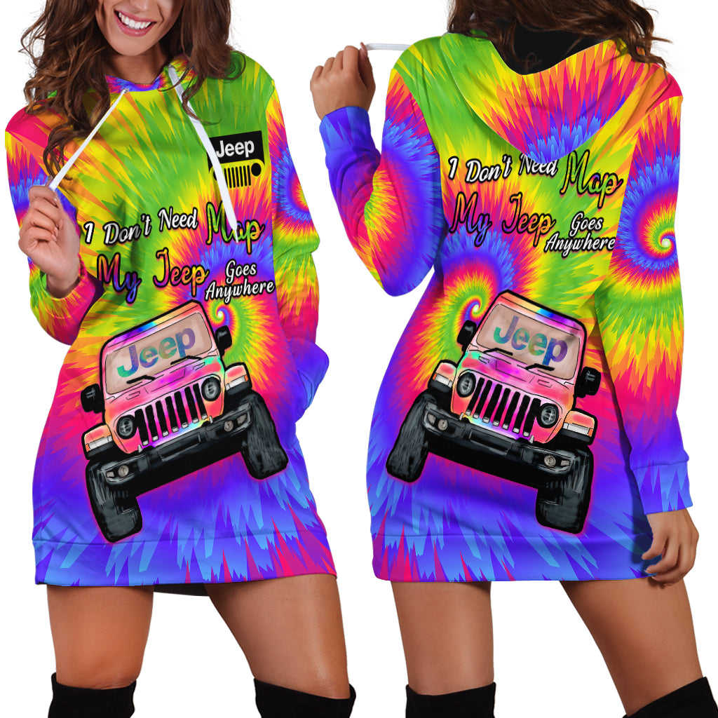 i-dont-need-map-my-jeep-goes-anywhere-hoodie-dress-tie-dye-special-version