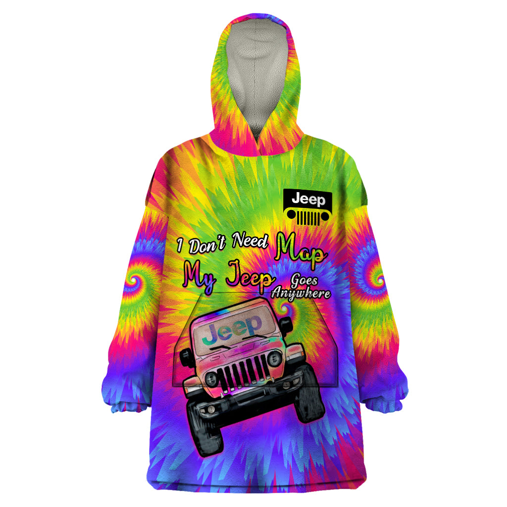 i-dont-need-map-my-jeep-goes-anywhere-wearable-blanket-hoodie-tie-dye-special-version