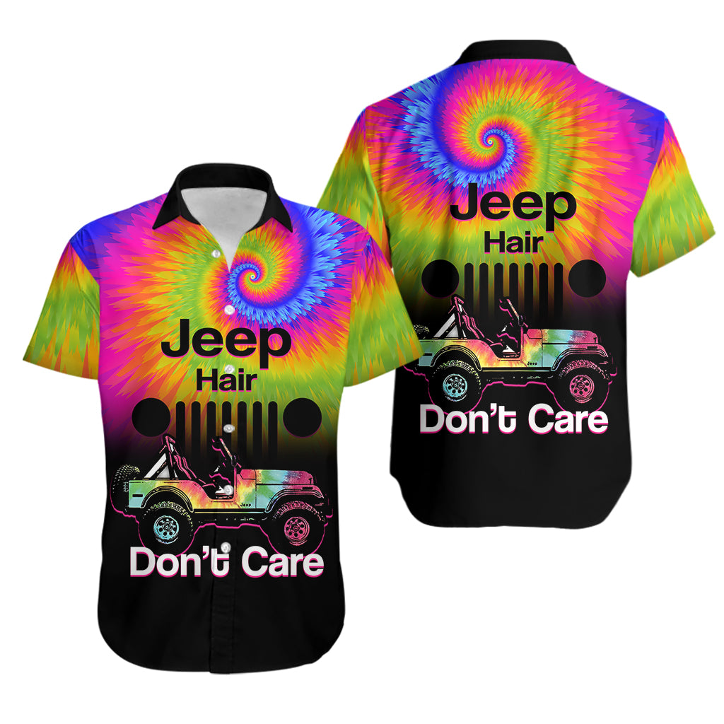 jeep-hair-dont-care-hawaiian-shirt-tie-dye-black-gradient-version