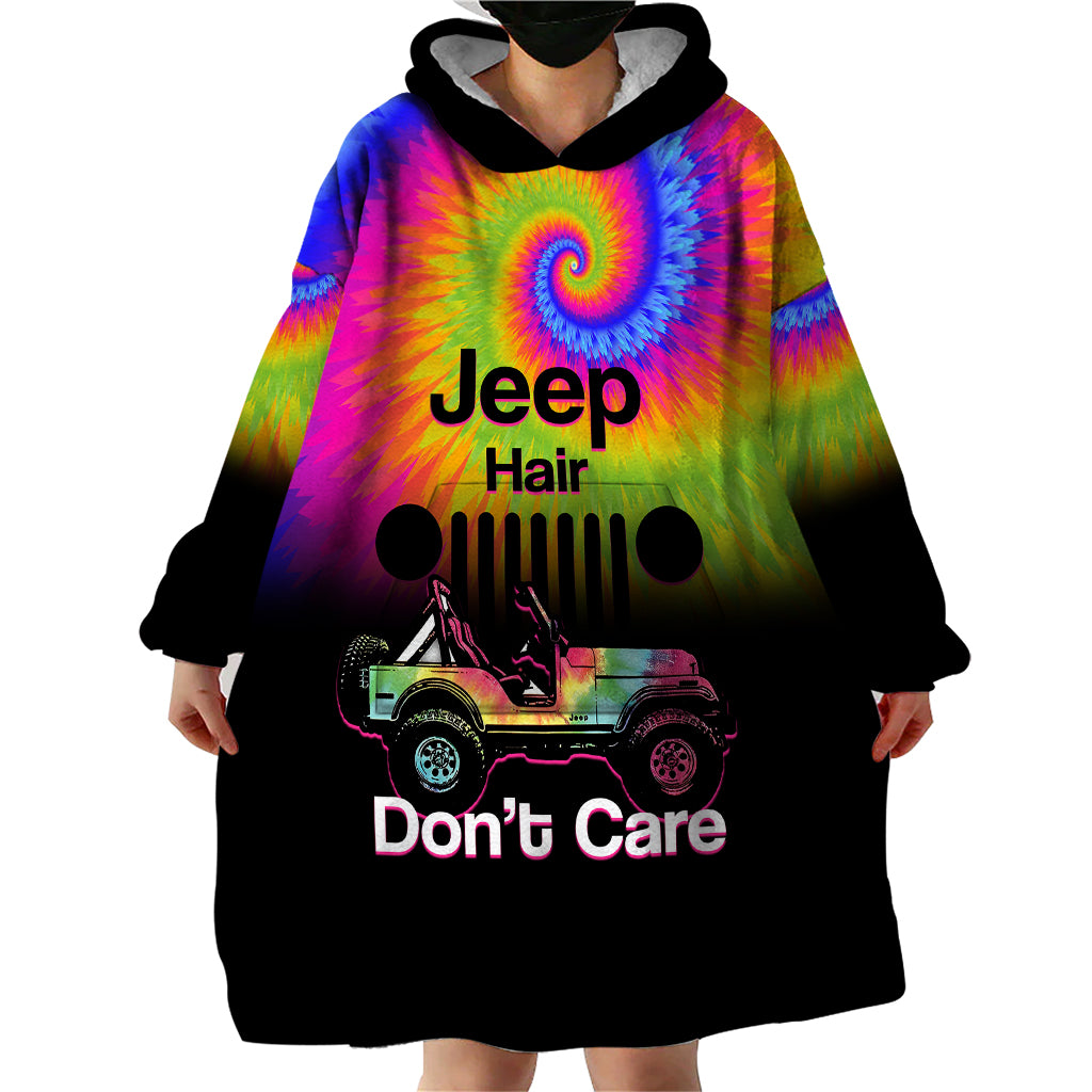 jeep-hair-dont-care-wearable-blanket-hoodie-tie-dye-black-gradient-version