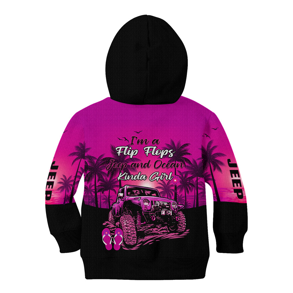 pink-jeep-kid-hoodie-im-a-flip-flops-and-jeep-kinda-girl