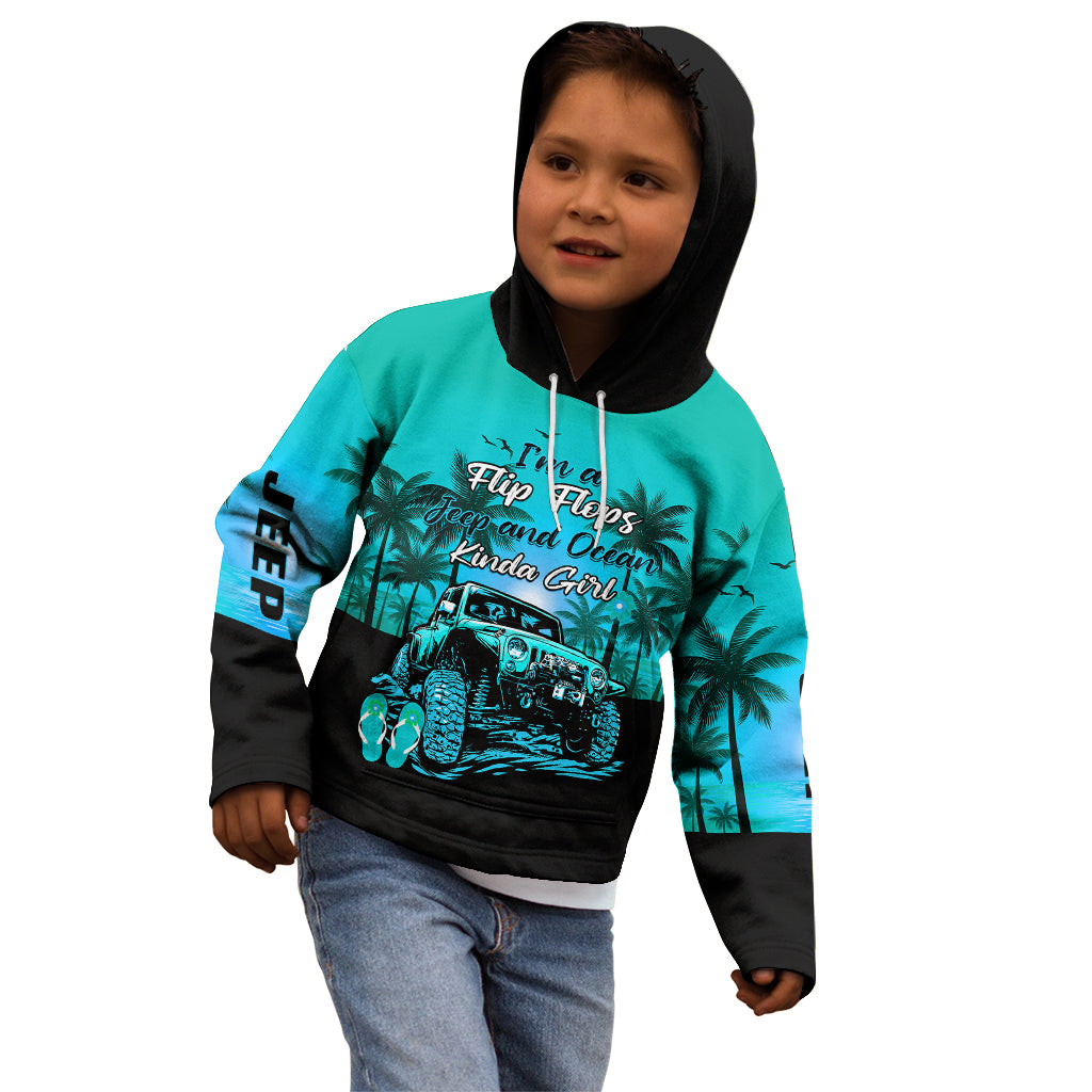 jeep-kid-hoodie-womens-im-a-flip-flops-and-jeep-kinda-girl-turquoise