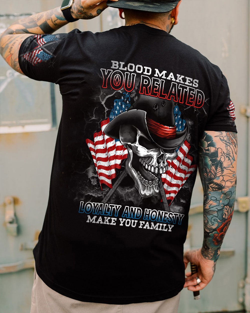 blood-makes-you-related-skull-mens-patriotic-t-shirt