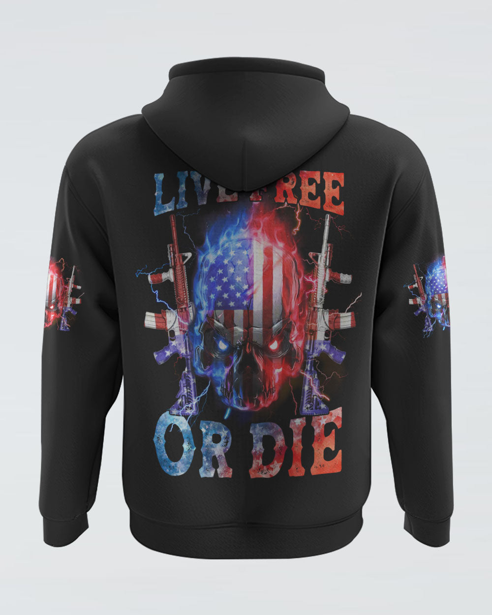 live-free-or-die-fire-skull-mens-patriotic-hoodie