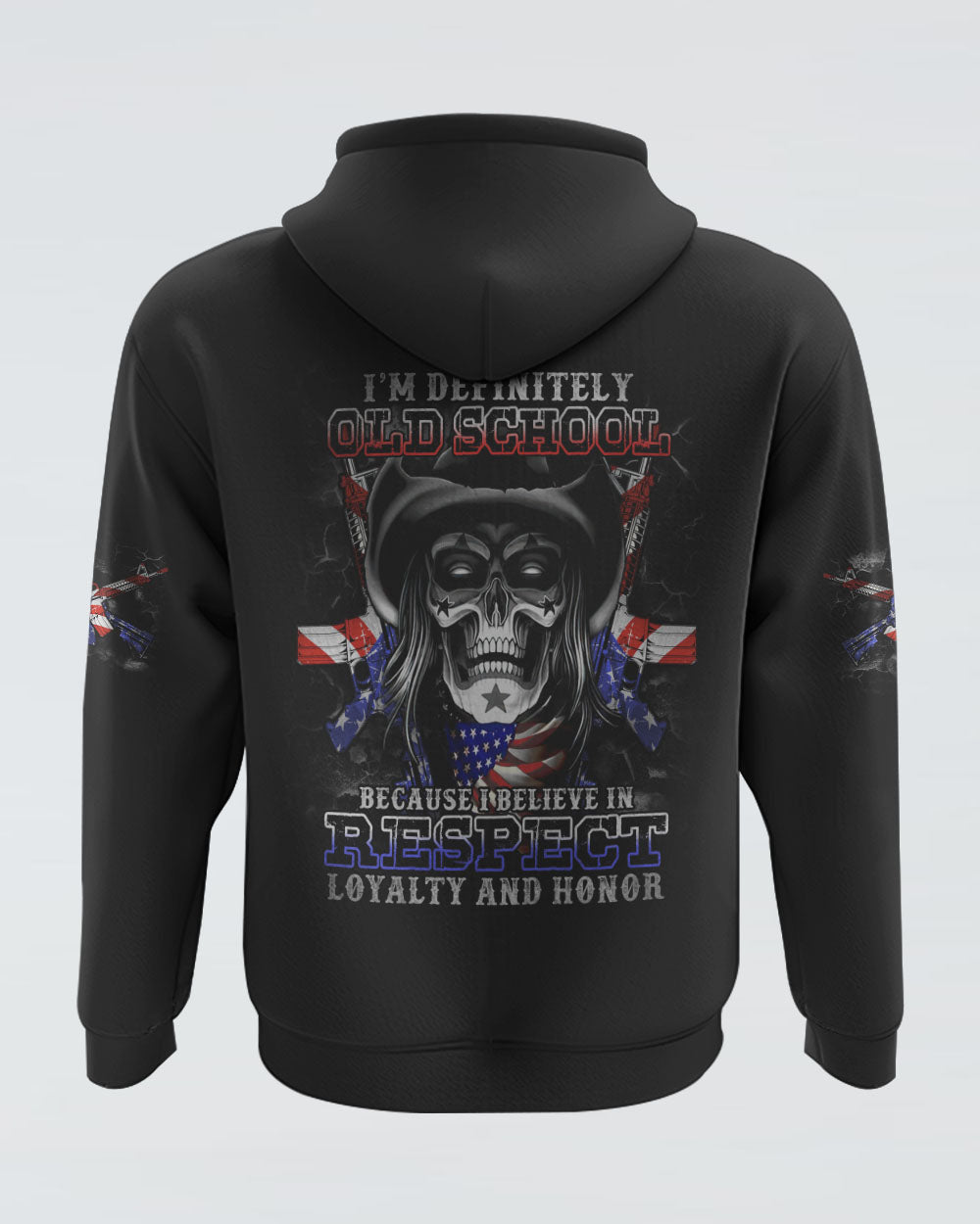 i-believe-in-respect-cowboy-skull-flag-mens-patriotic-hoodie