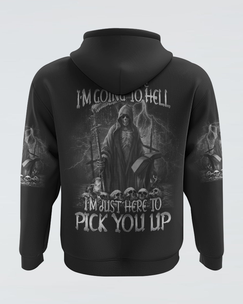 mens-skull-hoodie-im-just-here-to-pick-you-up-reaper