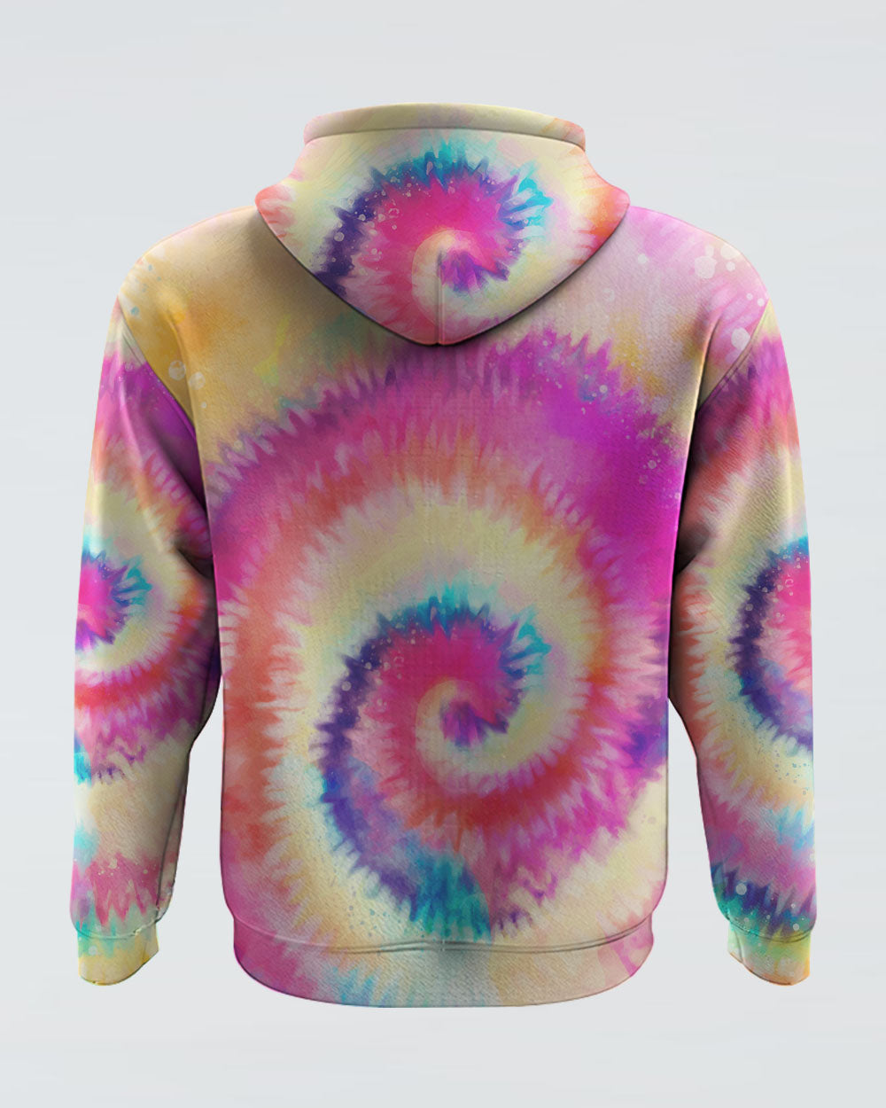 one-loved-mama-messy-bun-tie-dye-womens-skull-hoodie