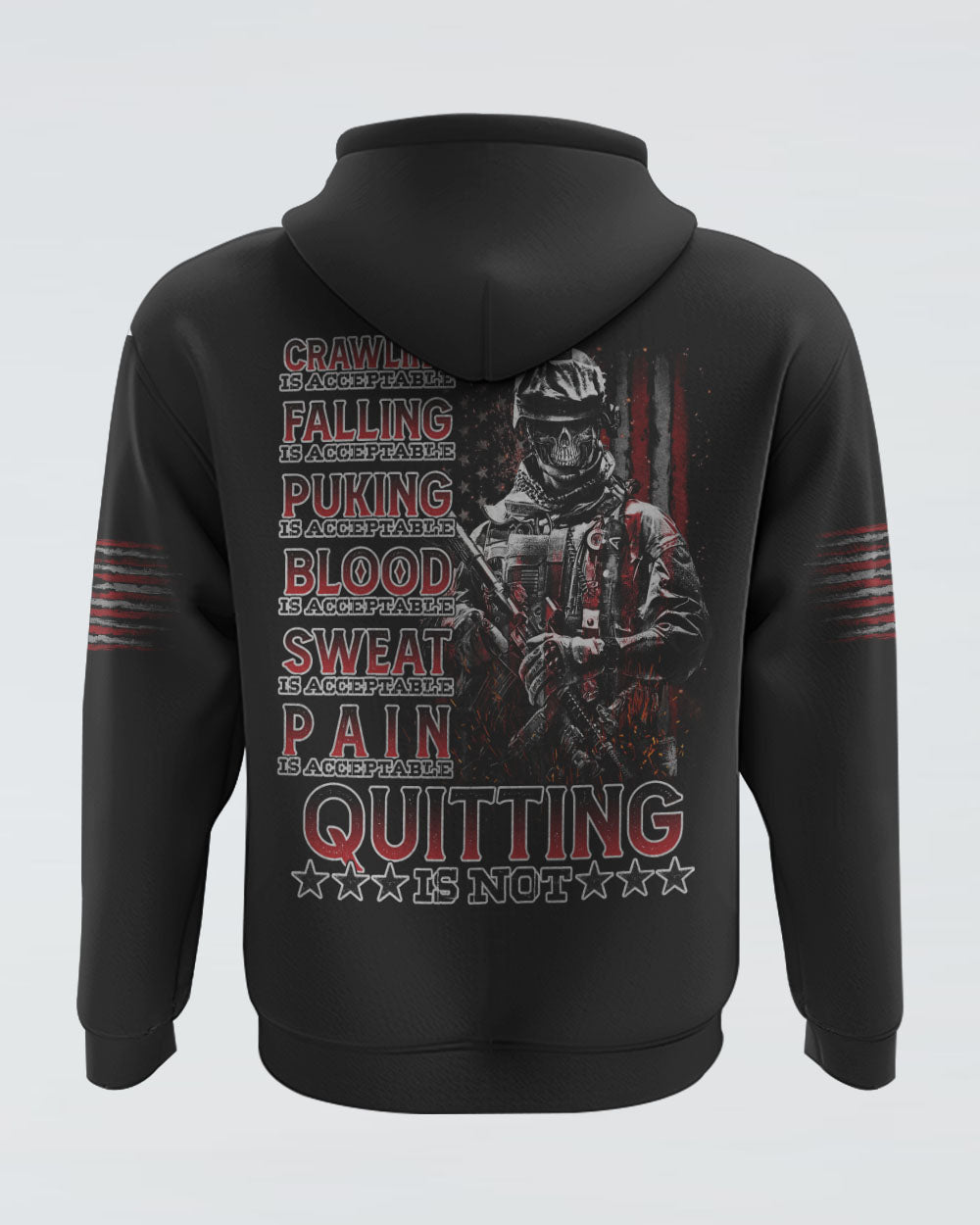 quitting-is-not-skull-soldier-mens-patriotic-hoodie