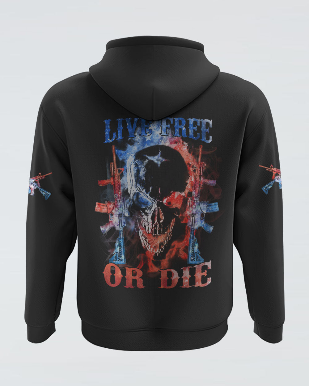 live-free-or-die-smoke-skull-mens-patriotic-hoodie