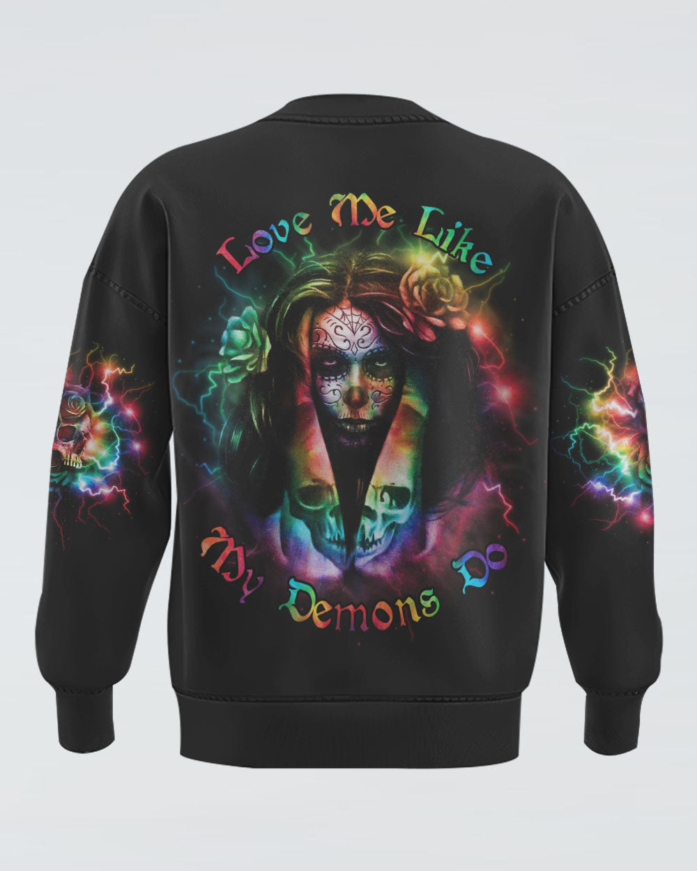 love-me-like-my-demons-do-sugar-skull-tie-dye-womens-skull-sweatshirt