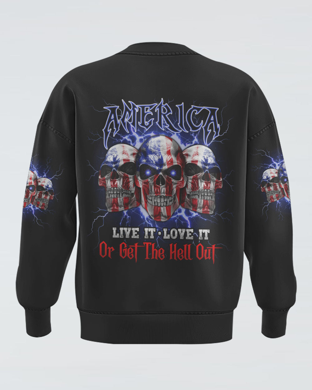 america-live-it-love-it-three-skulls-skull-mens-patriotic-sweatshirt