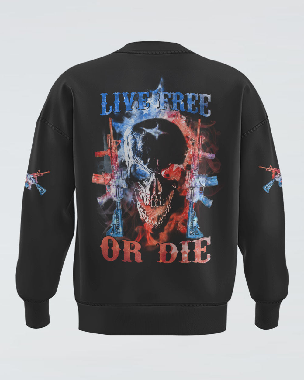 live-free-or-die-smoke-skull-mens-patriotic-sweatshirt