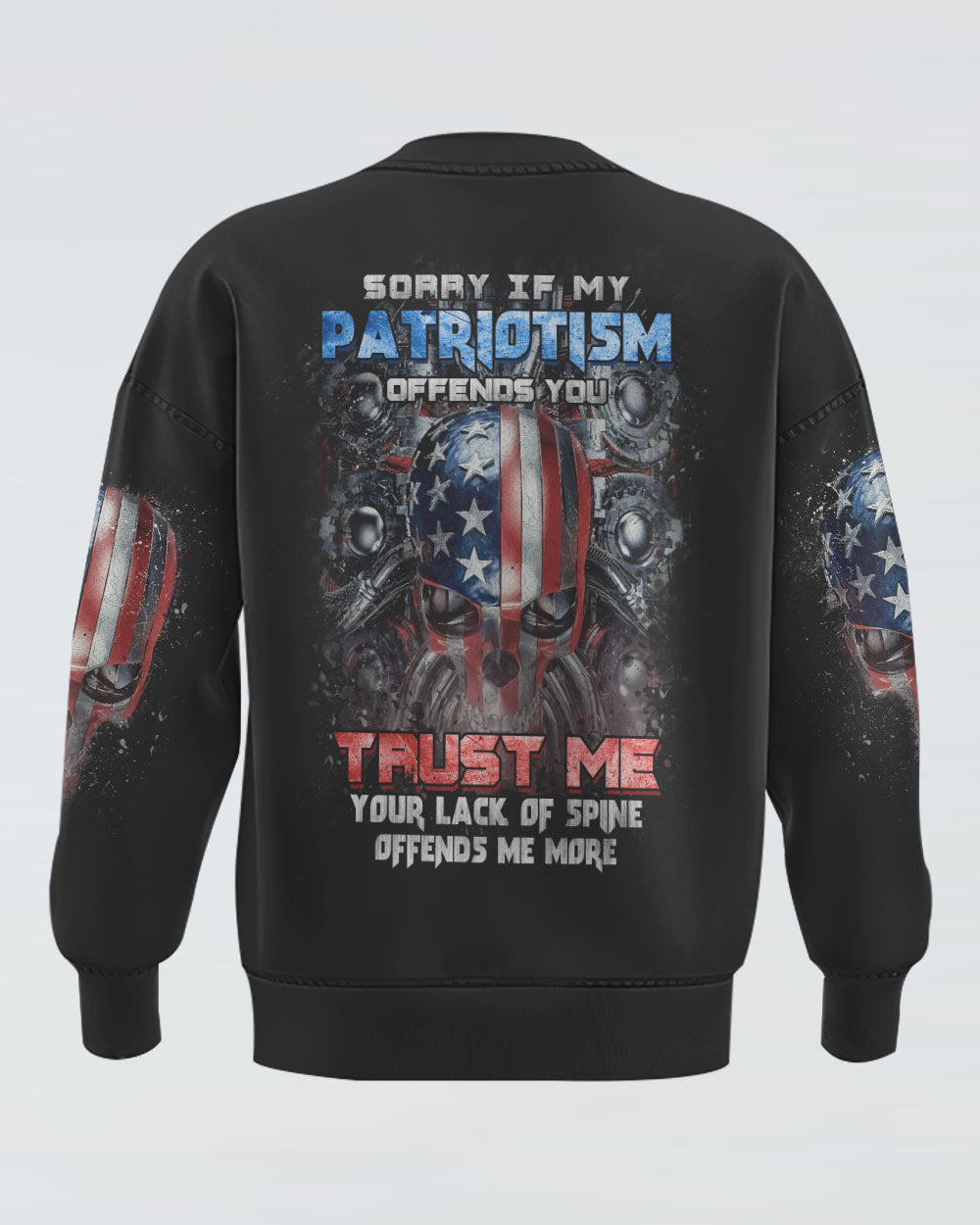 sorry-if-my-patriotism-offends-you-skull-mens-patriotic-sweatshirt