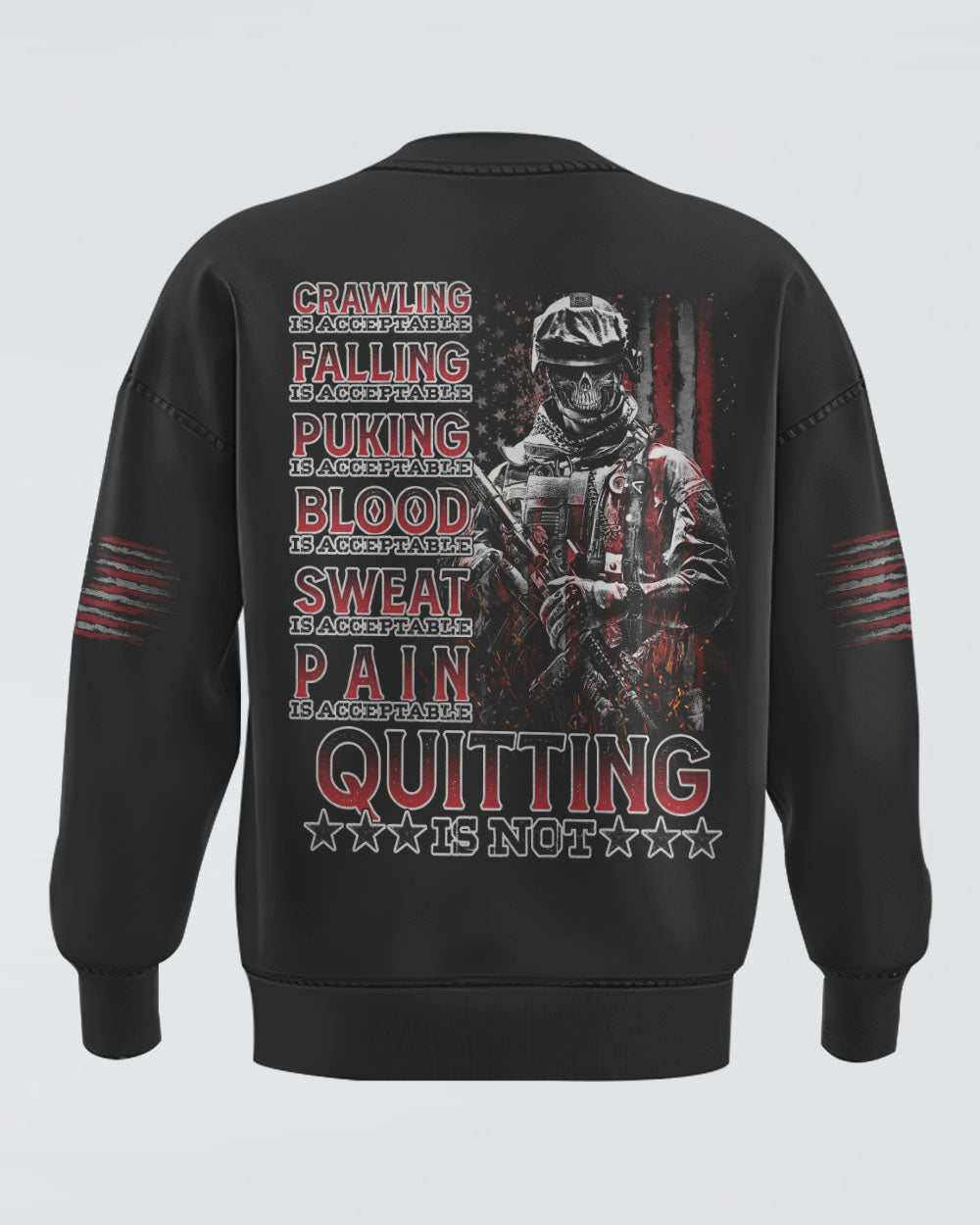 quitting-is-not-skull-soldier-mens-patriotic-sweatshirt