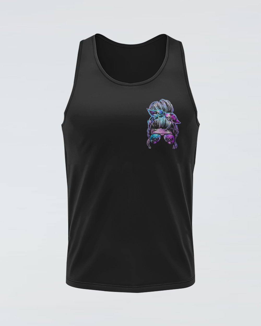 shhh-im-hiding-from-stupid-people-womens-skull-tank-top