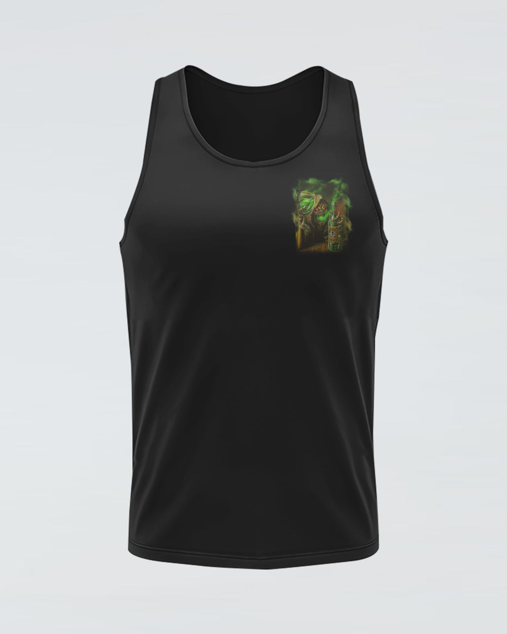 hello-darkness-my-old-friend-green-smoke-mens-skull-tank-top