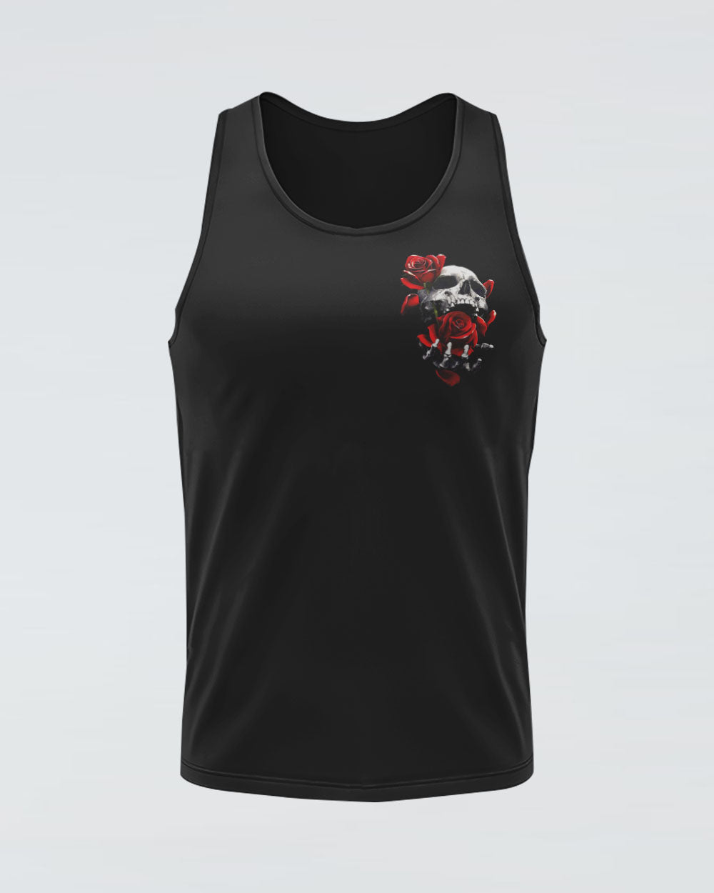 of-course-im-going-to-hell-i-just-here-to-pick-you-up-rose-womens-skull-tank-top