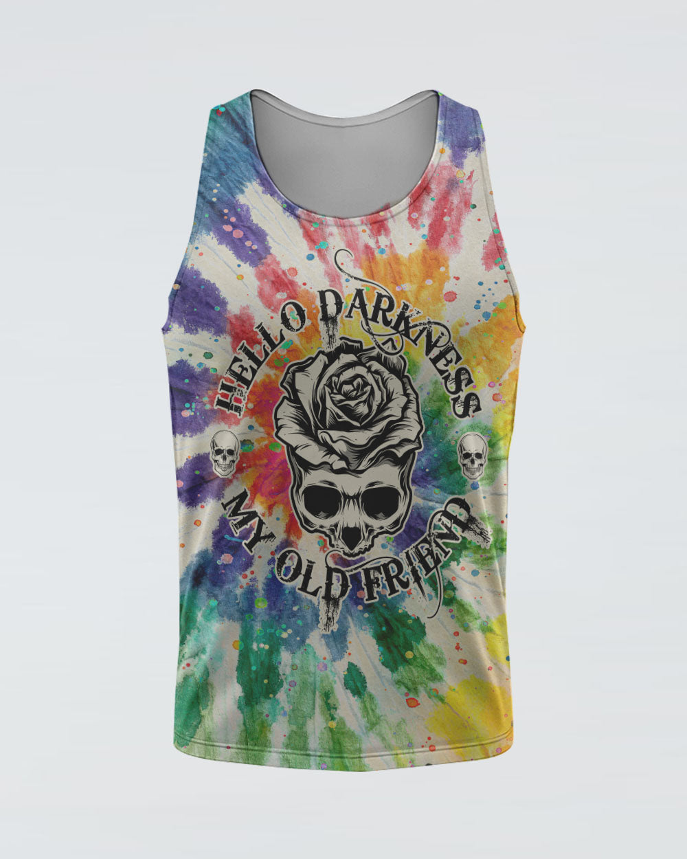 hello-darkness-my-old-friend-rose-womens-skull-tank-top