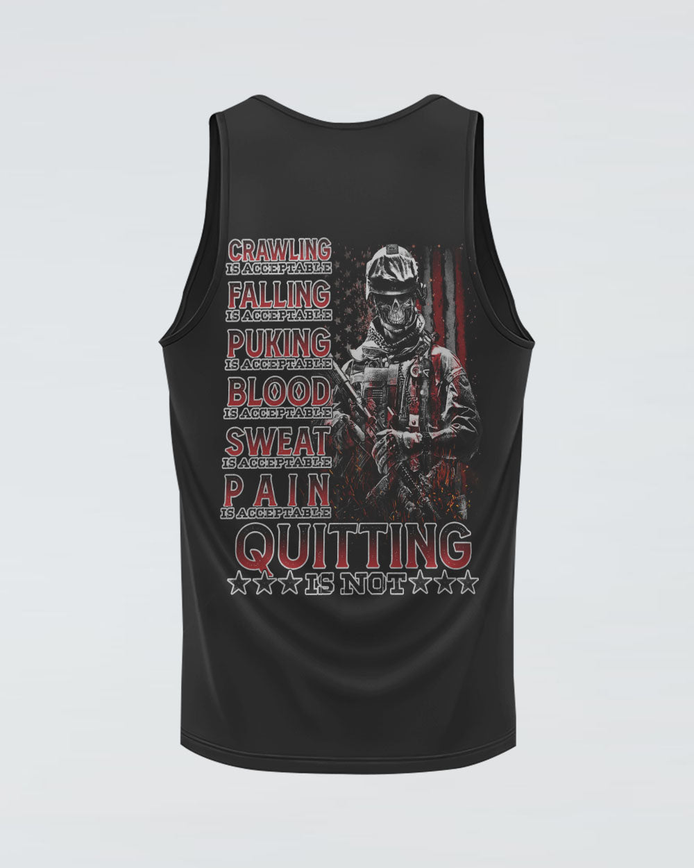 quitting-is-not-skull-soldier-mens-patriotic-tank-top