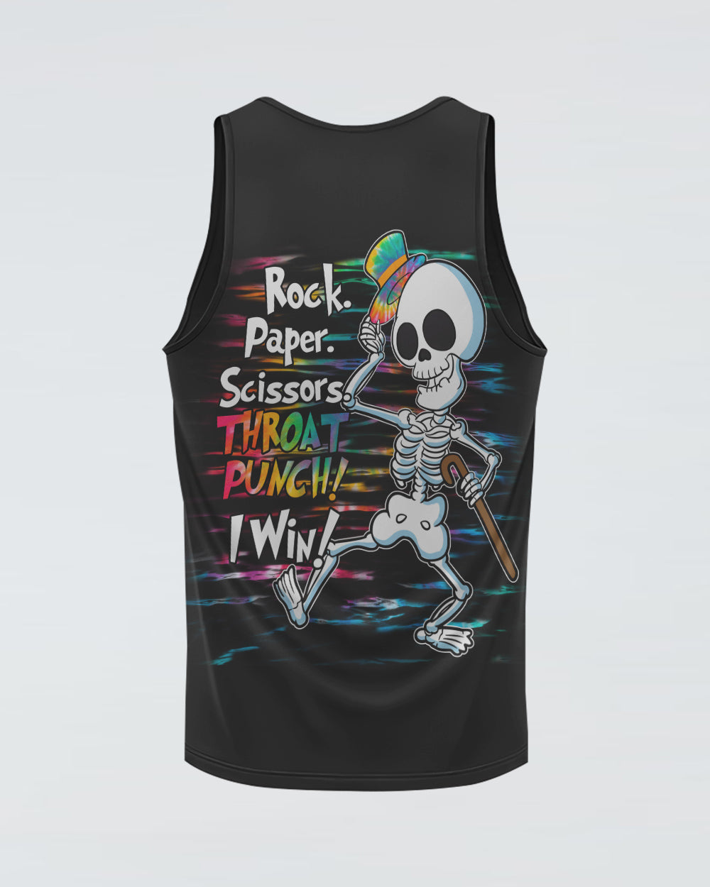 rock-paper-scissors-throat-punch-i-win-womens-skull-tank-top