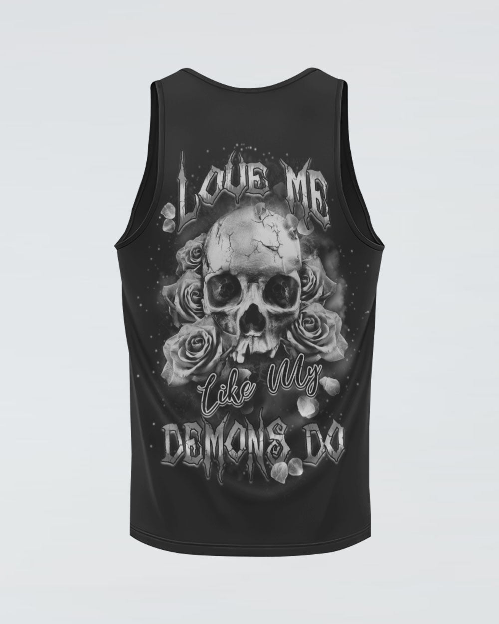 love-me-like-my-demons-do-black-and-white-rose-womens-skull-tank-top