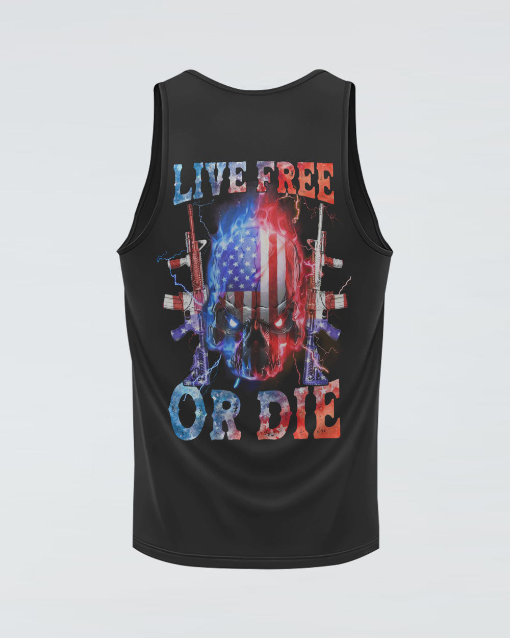 live-free-or-die-fire-skull-mens-patriotic-tank-top