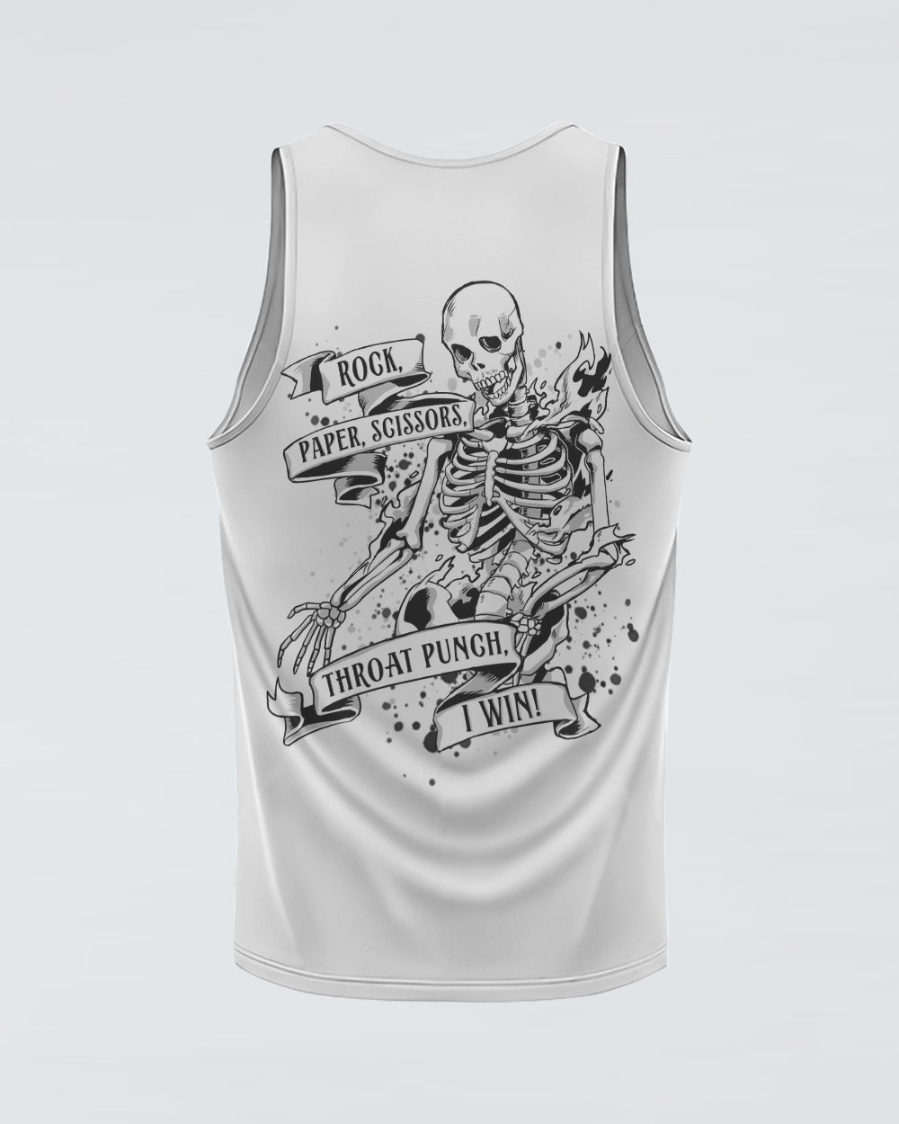 rock-paper-scissors-throat-punch-i-win-ribbon-womens-skull-tank-top