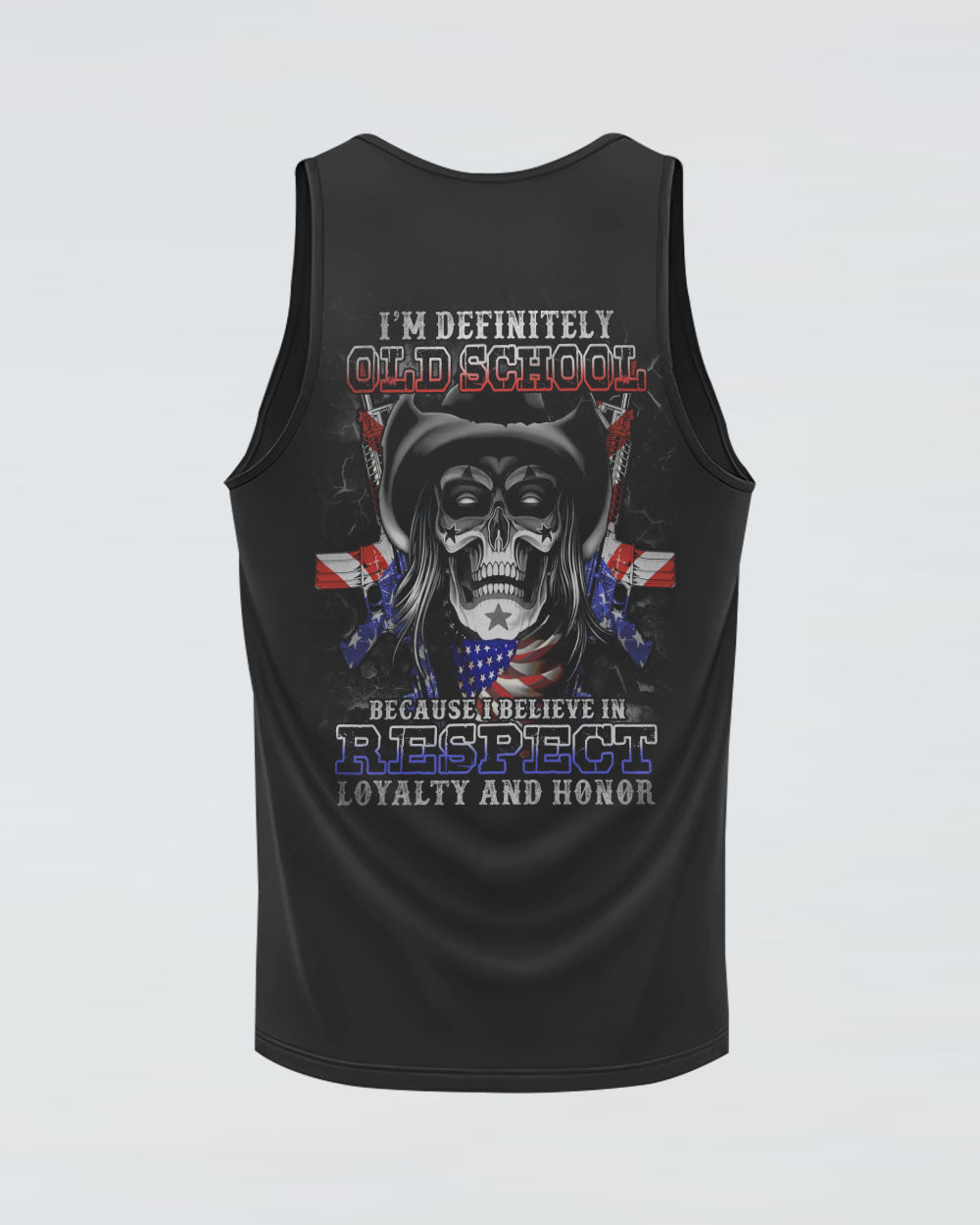 i-believe-in-respect-cowboy-skull-flag-mens-patriotic-tank-top