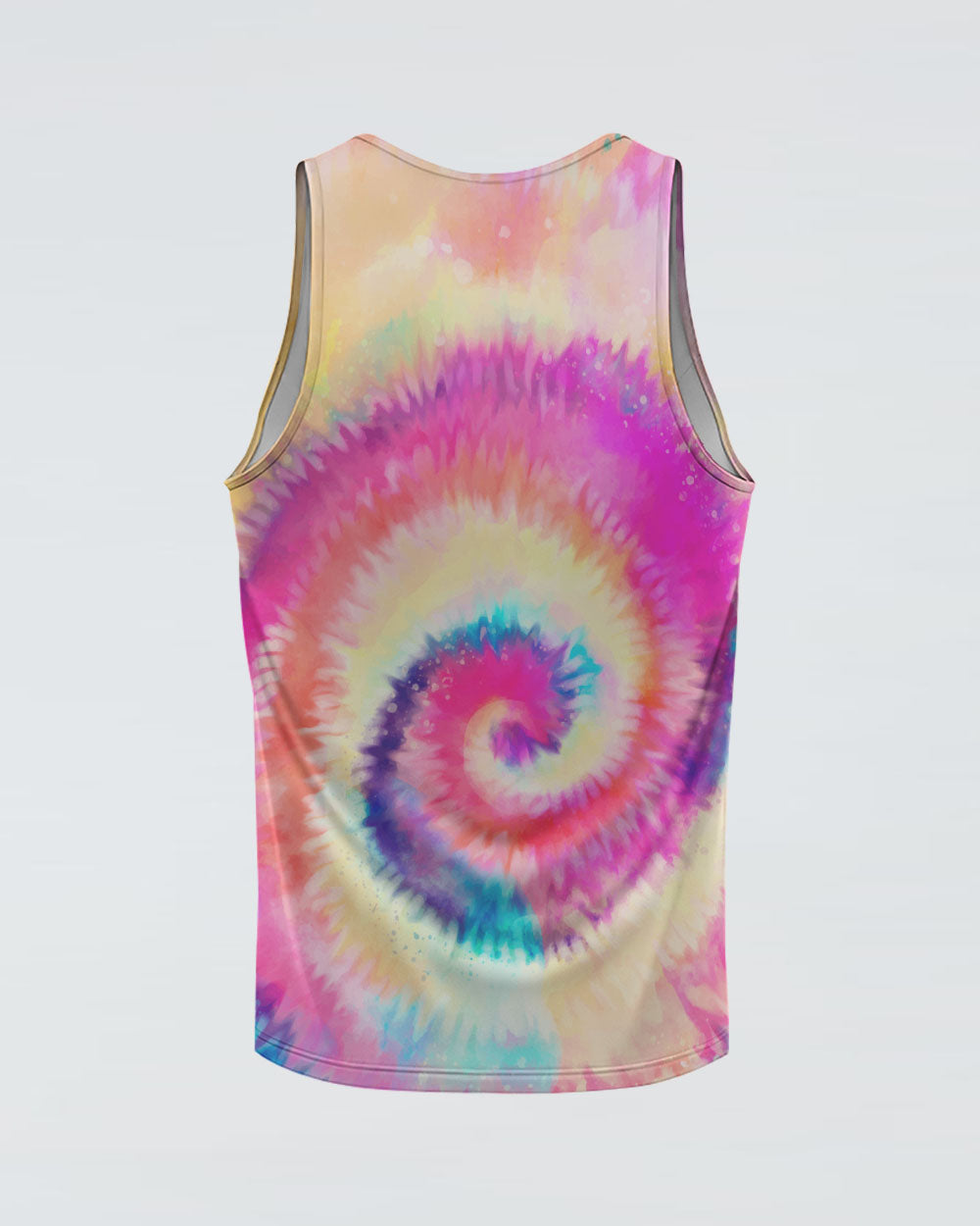 one-loved-mama-messy-bun-tie-dye-womens-skull-tank-top