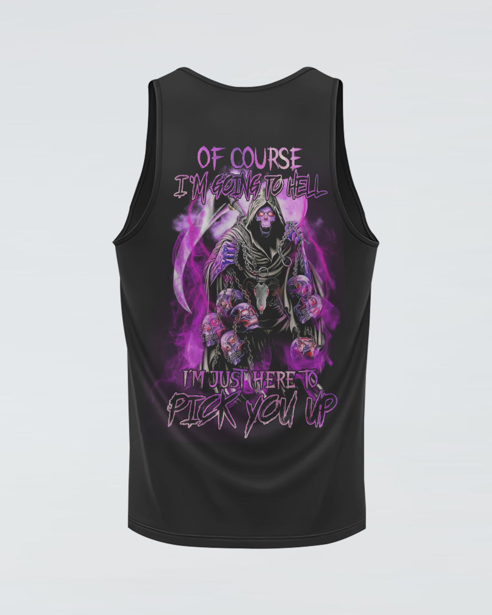 of-course-im-going-to-hell-purple-reaper-womens-skull-tank-top