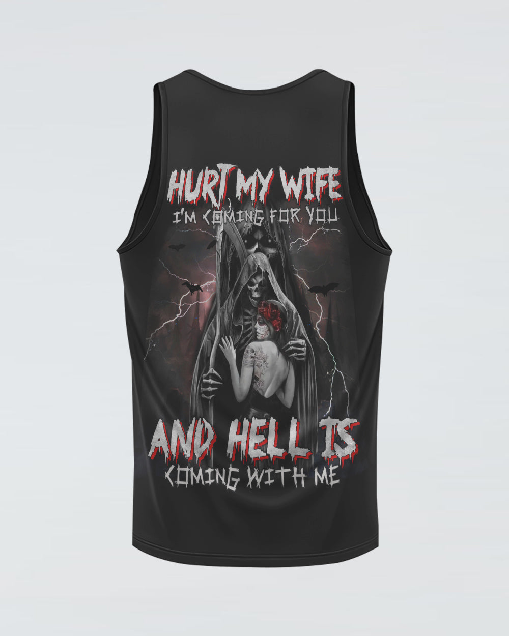 mens-skull-tank-top-hurt-my-wife-im-coming-for-you-and-hell-is-coming-with-me