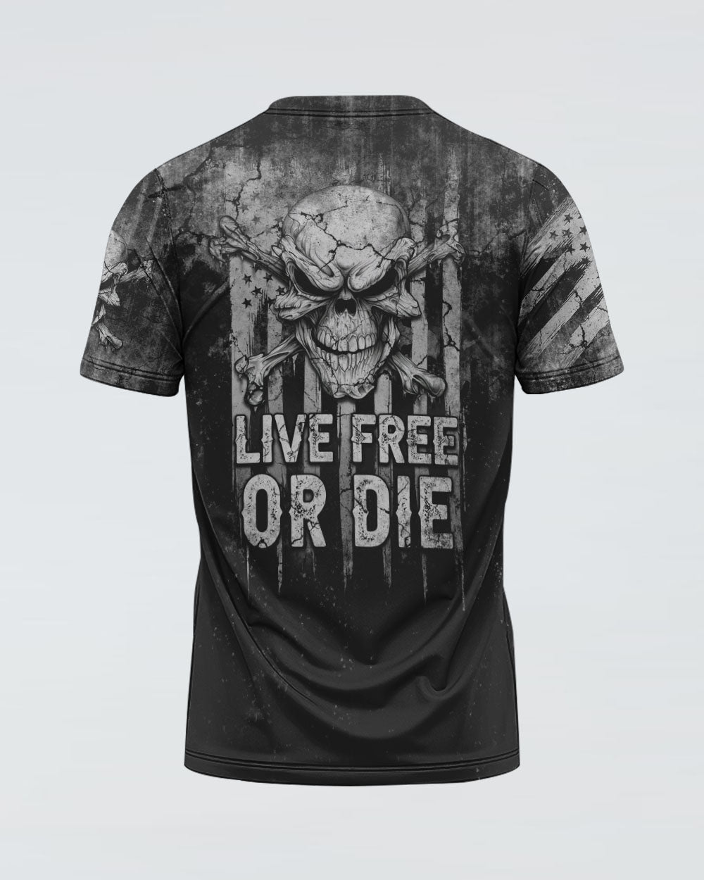 live-free-or-die-flag-skull-bone-mens-patriotic-t-shirt