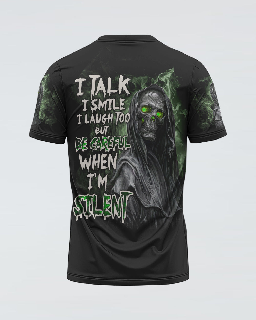 mens-skull-t-shirt-i-talk-i-smile-i-laugh-too-but-be-careful-when-im-silent-t-shirt