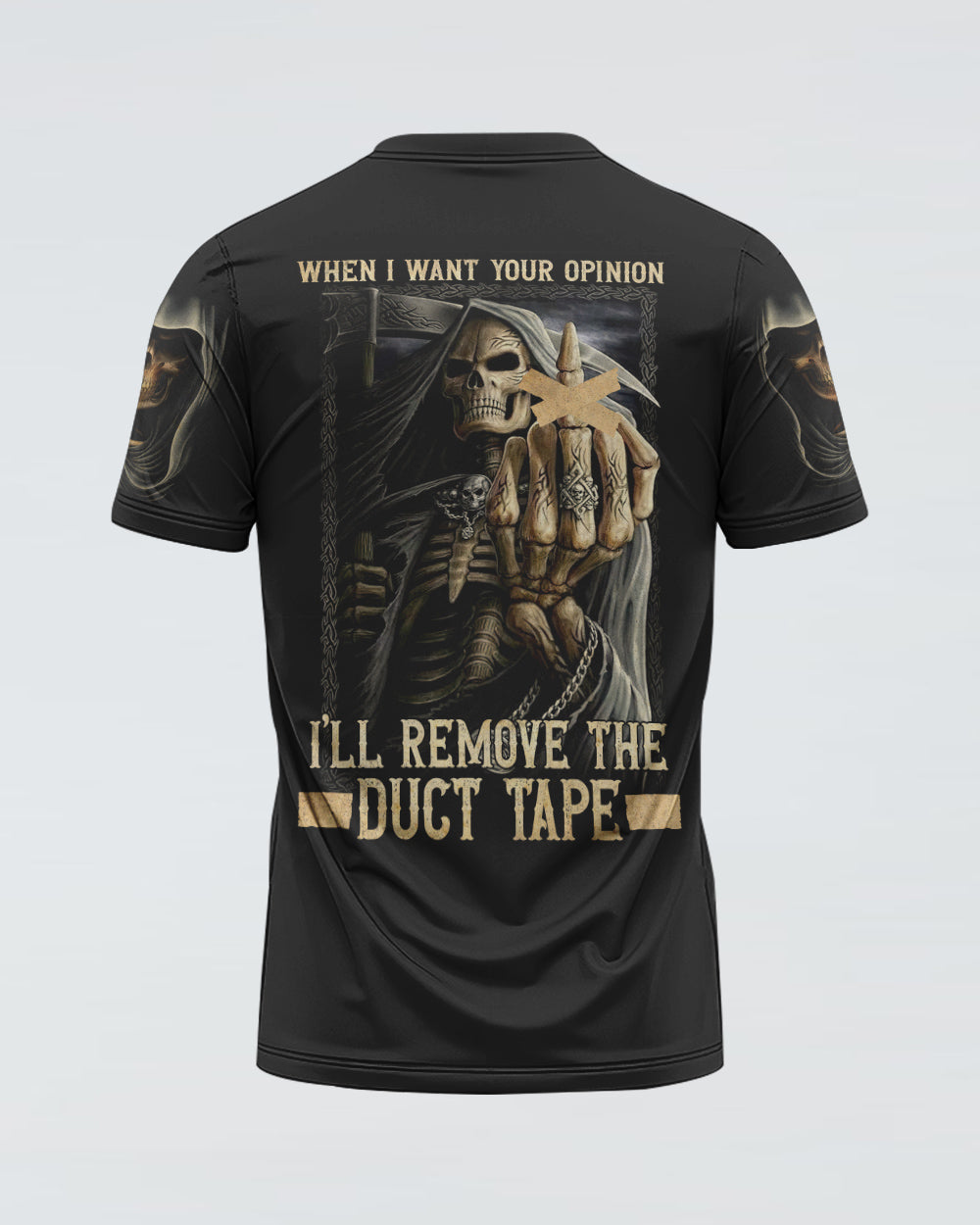 mens-skull-t-shirt-when-i-want-your-opinion-ill-remove-the-duct-tape-t-shirt