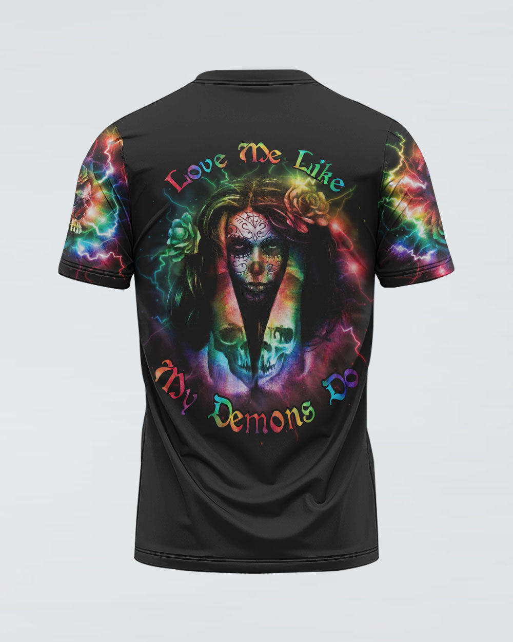 love-me-like-my-demons-do-sugar-skull-tie-dye-womens-skull-t-shirt