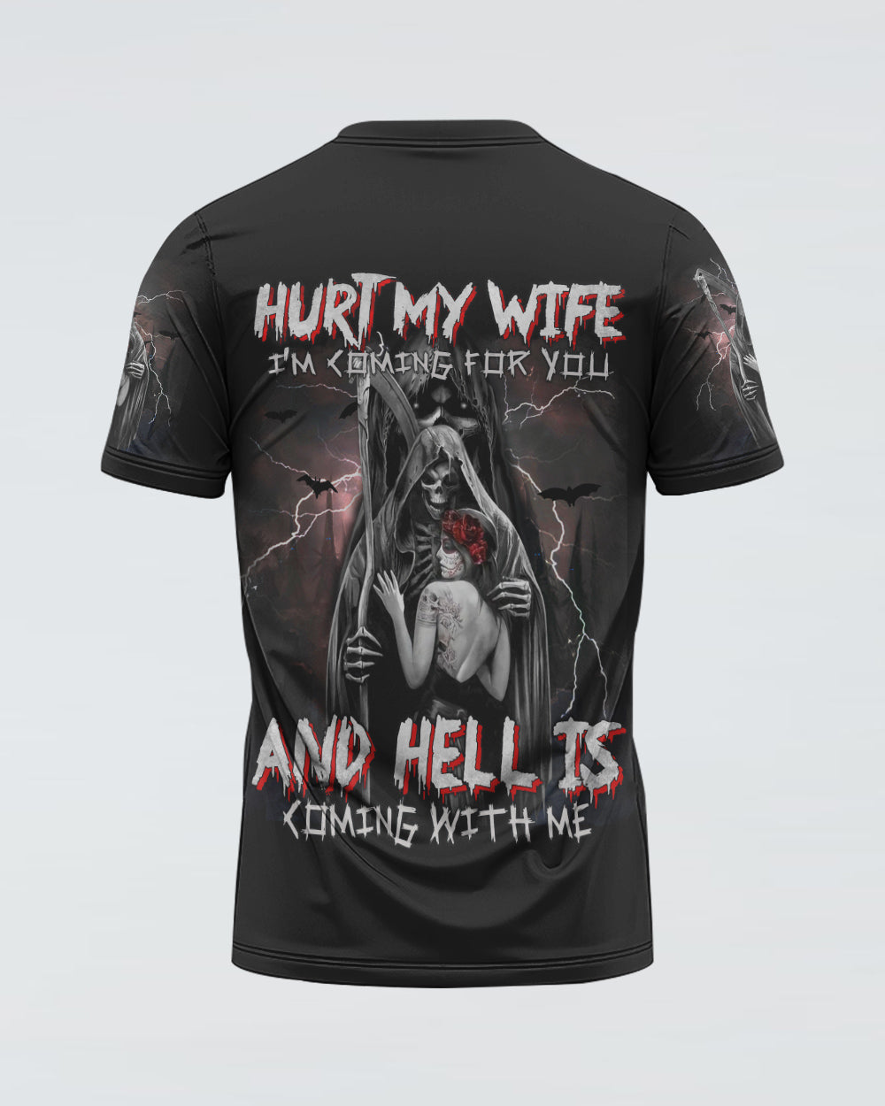 mens-skull-t-shirt-hurt-my-wife-im-coming-for-you-and-hell-is-coming-with-me-t-shirt