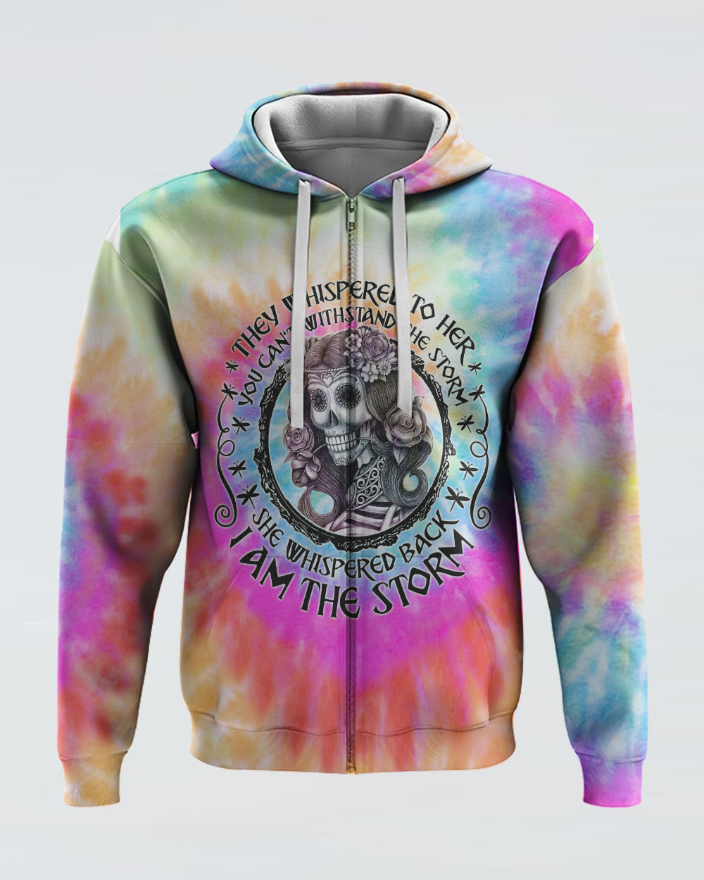 she-whispered-back-i-am-the-storm-womens-skull-hoodie