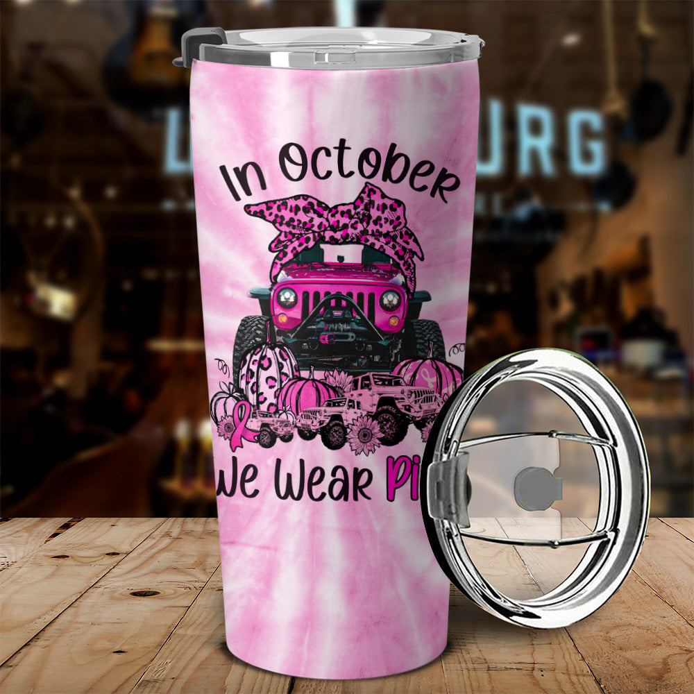 personalized-in-october-we-wear-pink-jeep-tie-dye-tumbler