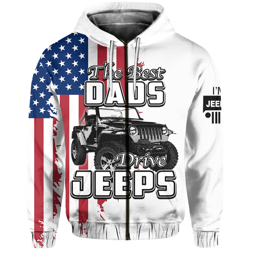 custom-personalised-father-day-hoodie-jeep-dad-no1-white-style