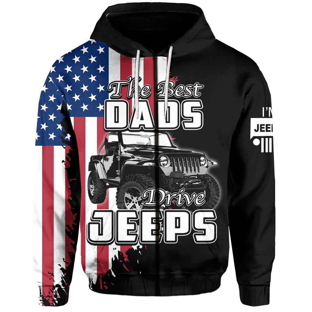 custom-personalised-father-day-hoodie-jeep-dad-no1-black-style