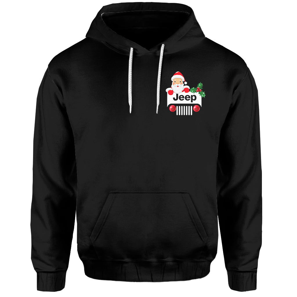 Jeep Hoodie - Santa Claus Chistmas No.3