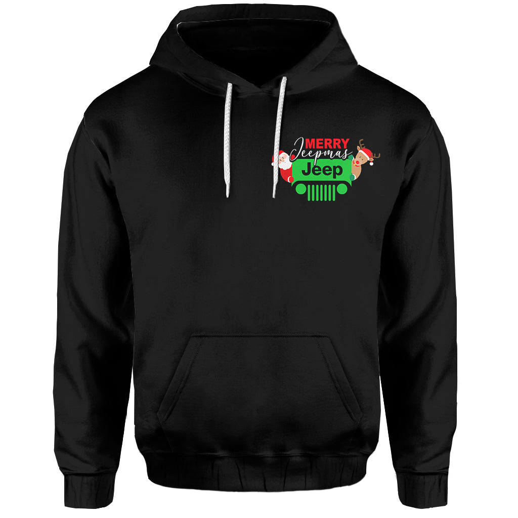 Jeep Hoodie - Santa Claus Chistmas No.2