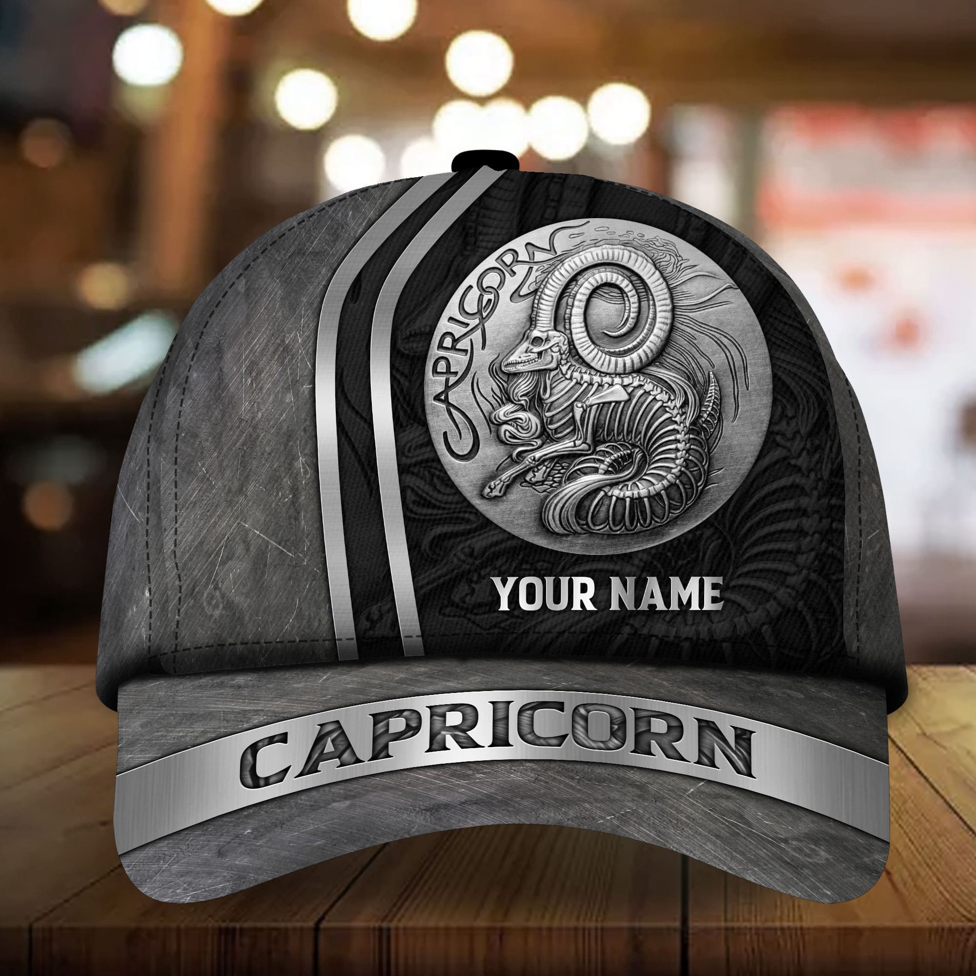 Premium Unique Cap Skull Zodiac Personalized Full Printed 3D Hat