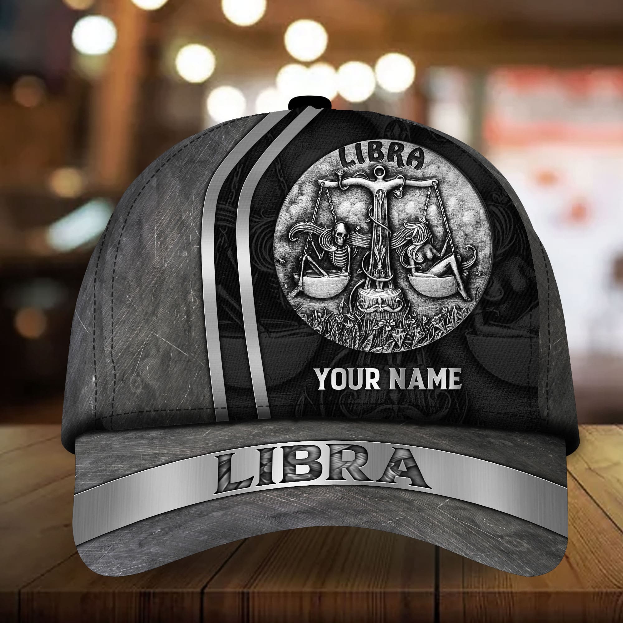 Premium Unique Cap Skull Zodiac Personalized Full Printed 3D Hat