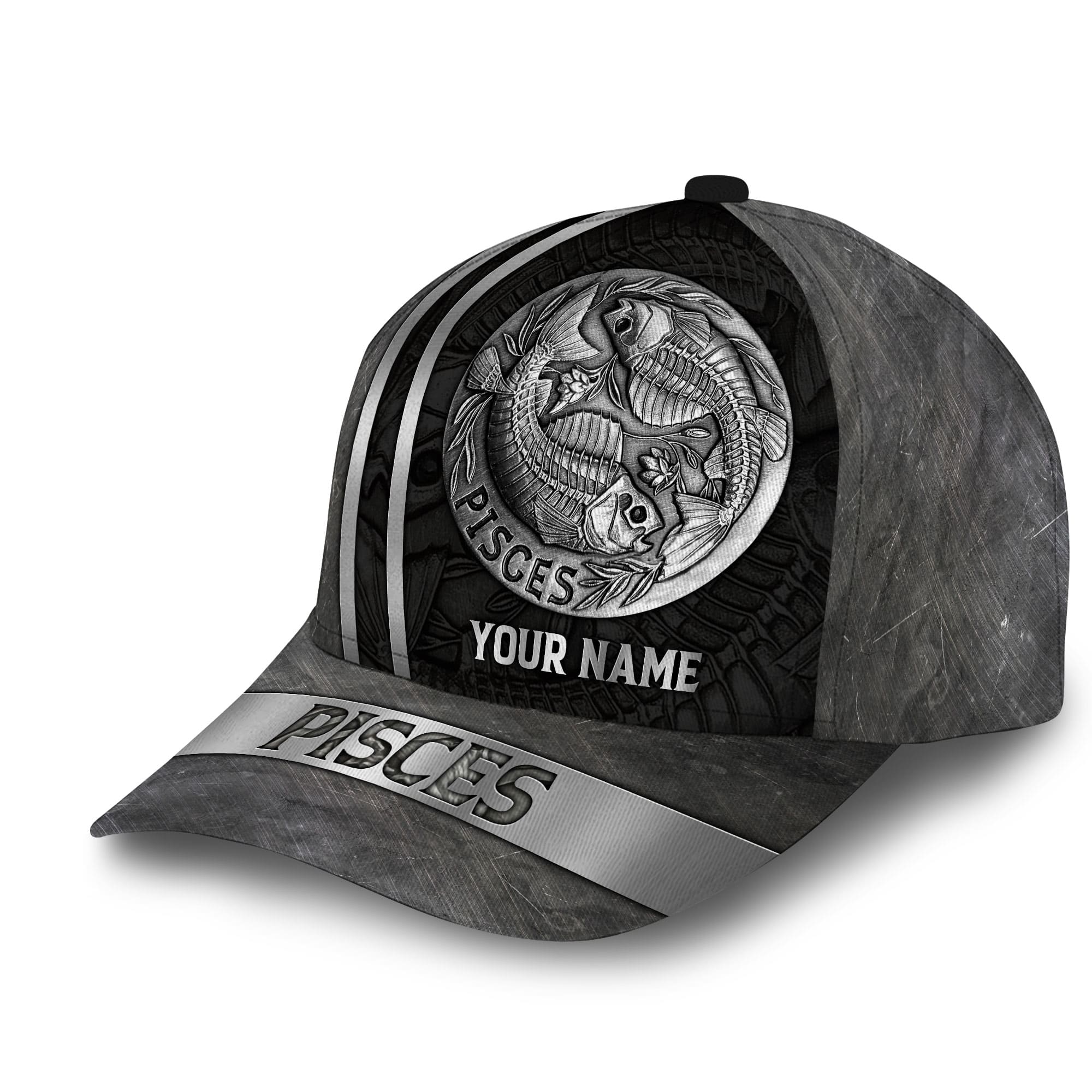 Premium Unique Cap Skull Zodiac Personalized Full Printed 3D Hat