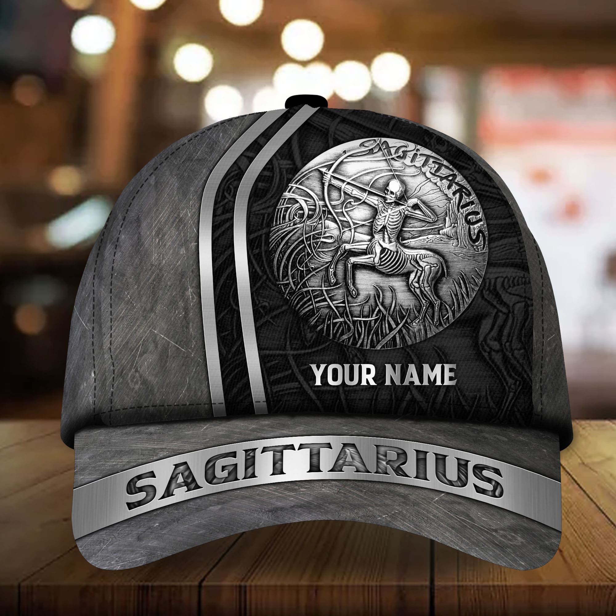 Premium Unique Cap Skull Zodiac Personalized Full Printed 3D Hat