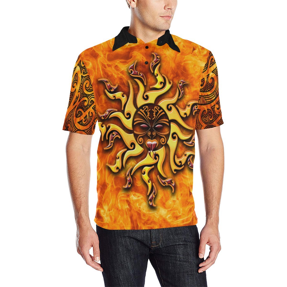 maori-polo-shirt-tamanuitera-the-sun