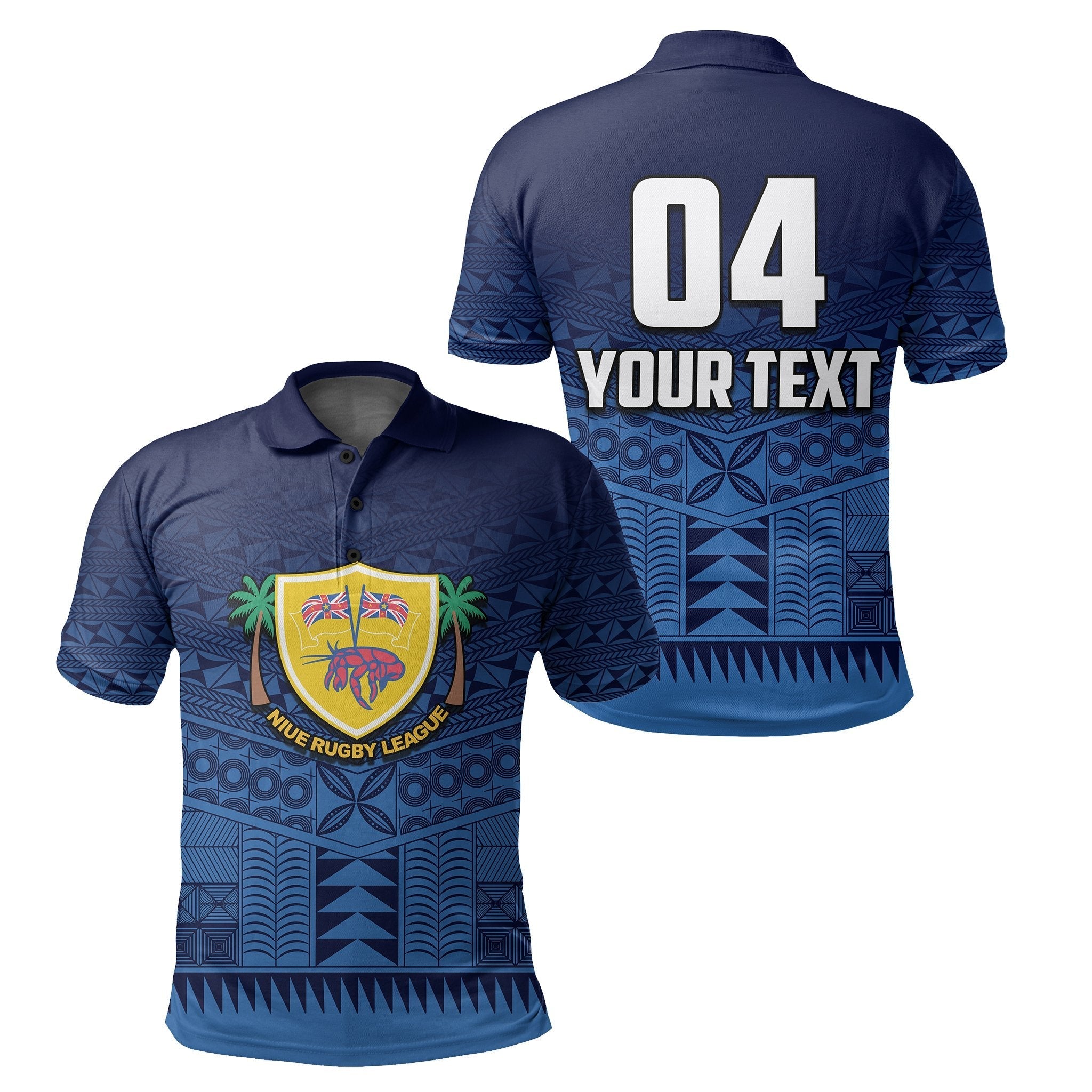 custom-text-and-number-niue-rugby-polo-shirt-blue