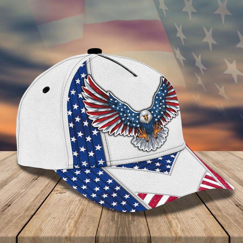 america-flying-eagle-white-classic-cap